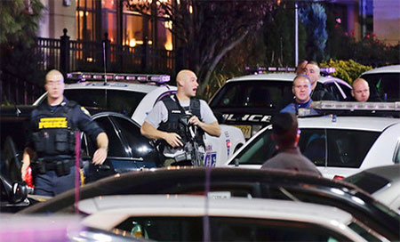 Un afroamericano muerto y otros tres heridos en un tiroteo en Nueva Jersey